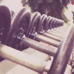 fitness, dumbbells, training